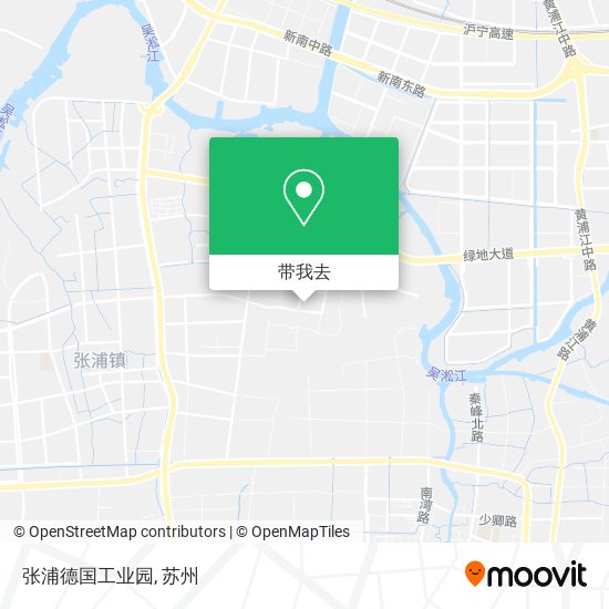 张浦德国工业园地图