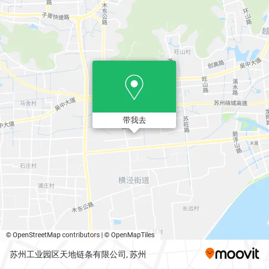 苏州工业园区天地链条有限公司地图