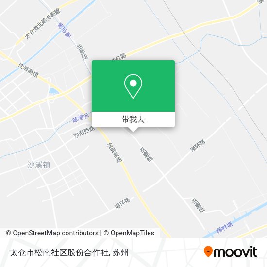 太仓市松南社区股份合作社地图