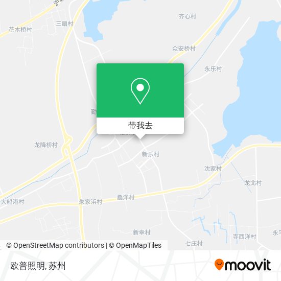 欧普照明地图