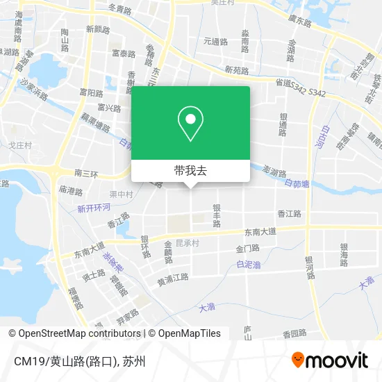 CM19/黄山路(路口)地图