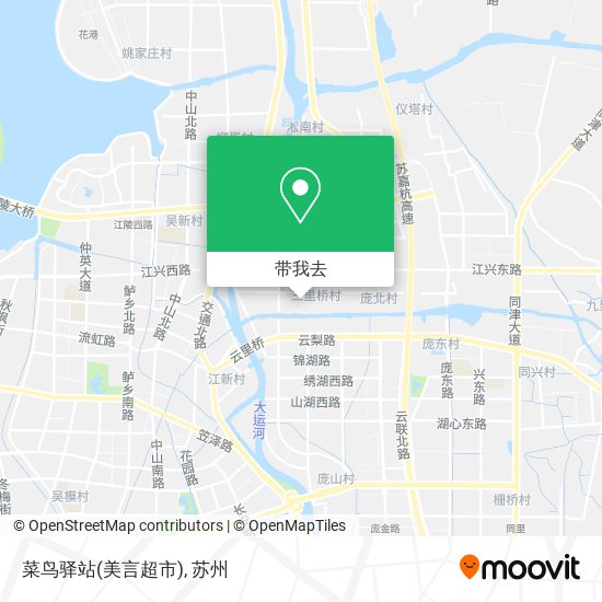 菜鸟驿站(美言超市)地图