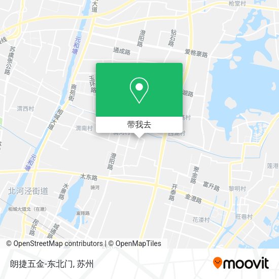 朗捷五金-东北门地图