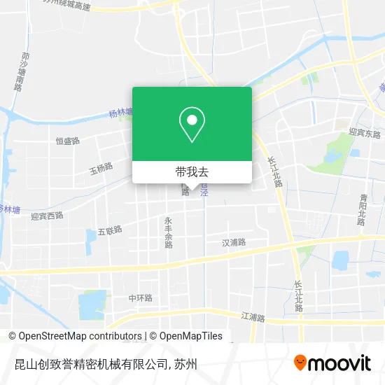 昆山创致誉精密机械有限公司地图