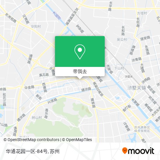 华通花园一区-84号地图