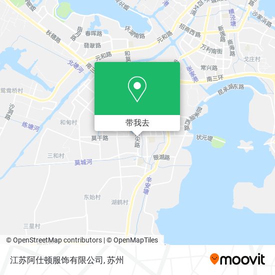 江苏阿仕顿服饰有限公司地图