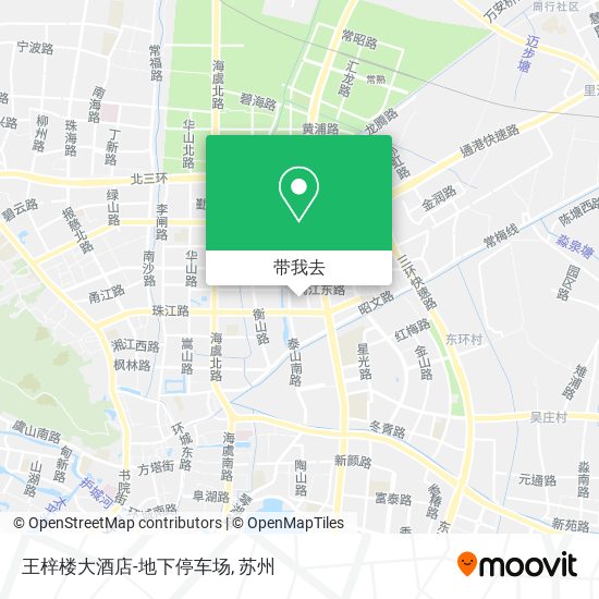 王梓楼大酒店-地下停车场地图