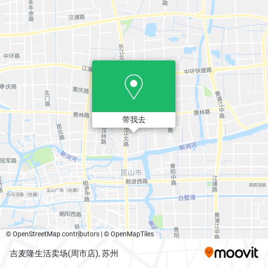 吉麦隆生活卖场(周市店)地图