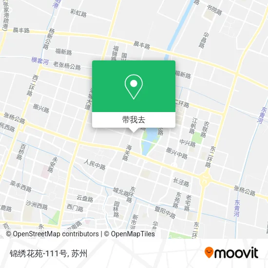锦绣花苑-111号地图