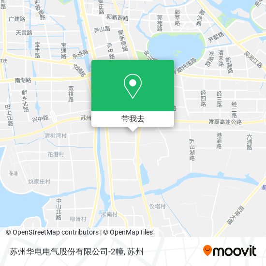 苏州华电电气股份有限公司-2幢地图