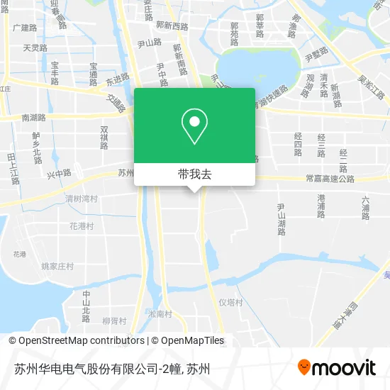 苏州华电电气股份有限公司-2幢地图