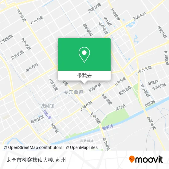 太仓市检察技侦大楼地图