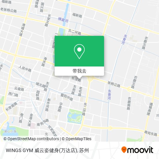 WINGS GYM 威云姿健身(万达店)地图