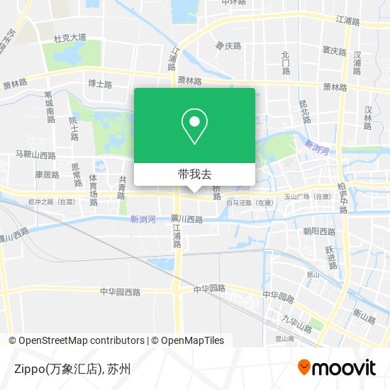 Zippo(万象汇店)地图