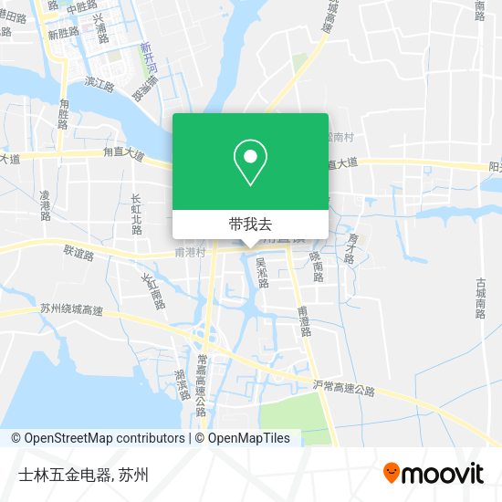 士林五金电器地图