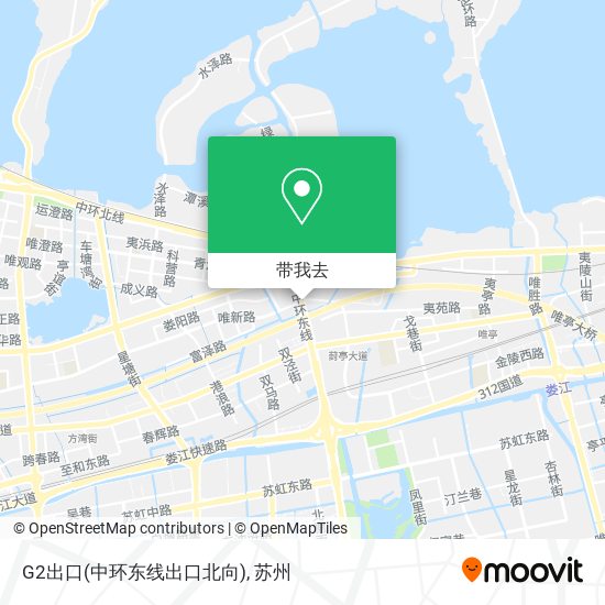 G2出口(中环东线出口北向)地图