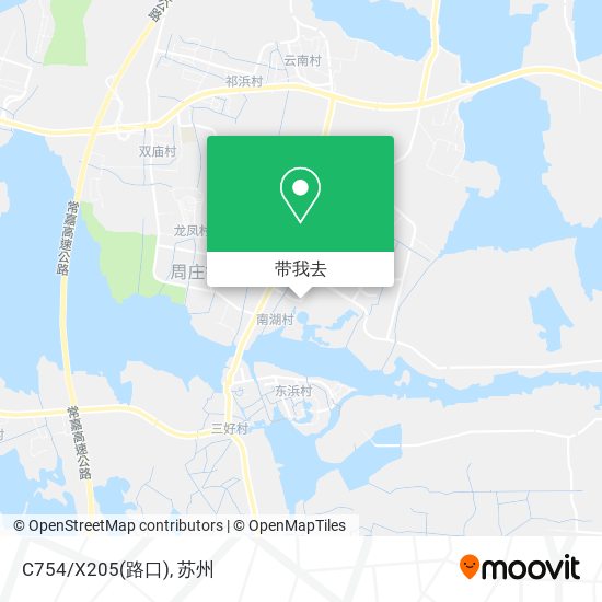 C754/X205(路口)地图