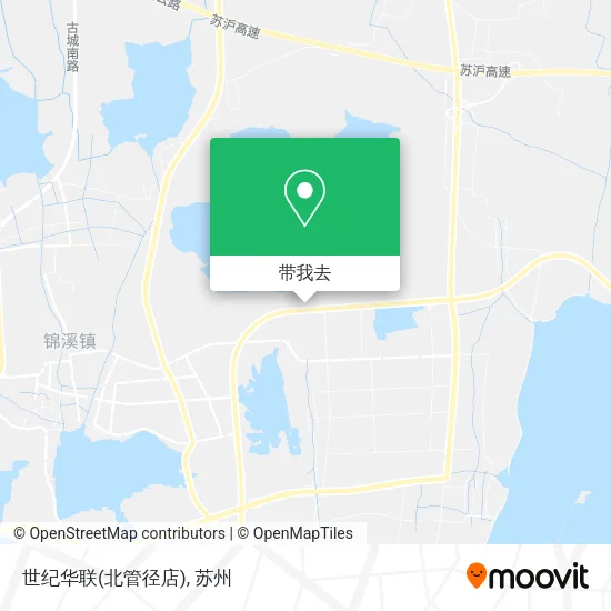世纪华联(北管径店)地图