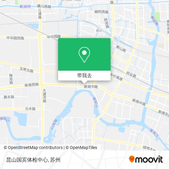 昆山国宾体检中心地图