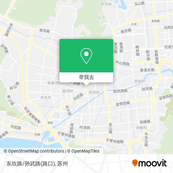 东欣路/孙武路(路口)地图