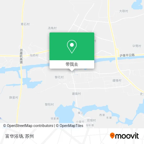 富华浴场地图