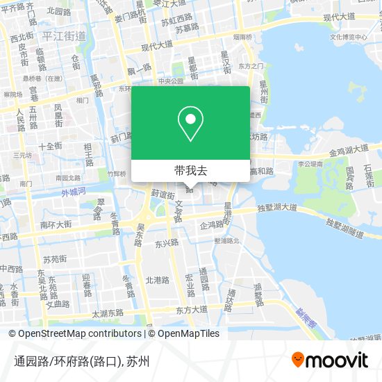 通园路/环府路(路口)地图