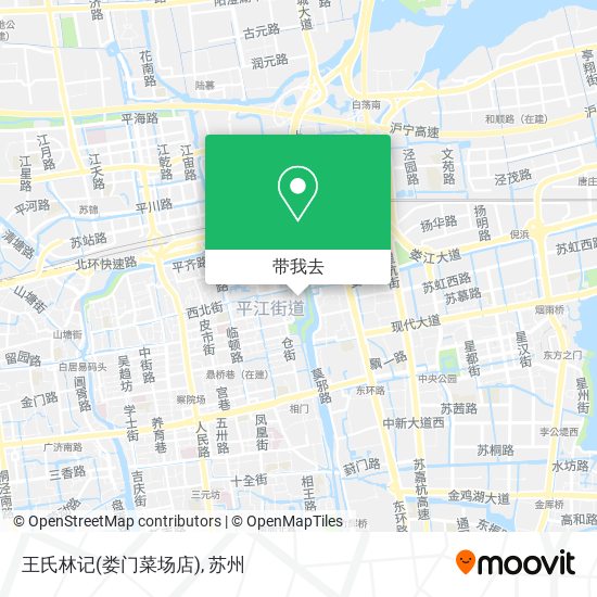 王氏林记(娄门菜场店)地图