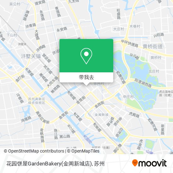 花园饼屋GardenBakery(金阊新城店)地图