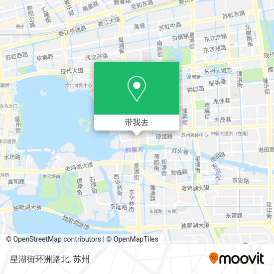 星湖街环洲路北地图