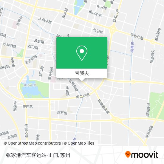 张家港汽车客运站-正门地图
