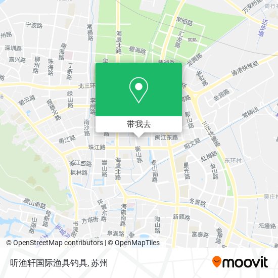 听渔轩国际渔具钓具地图