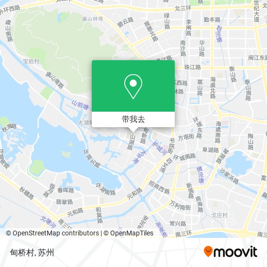 甸桥村地图