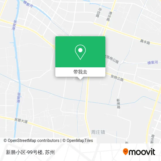 新塍小区-99号楼地图