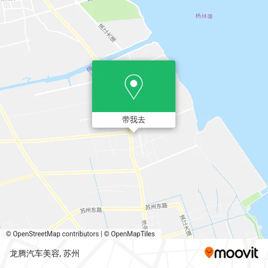 龙腾汽车美容地图