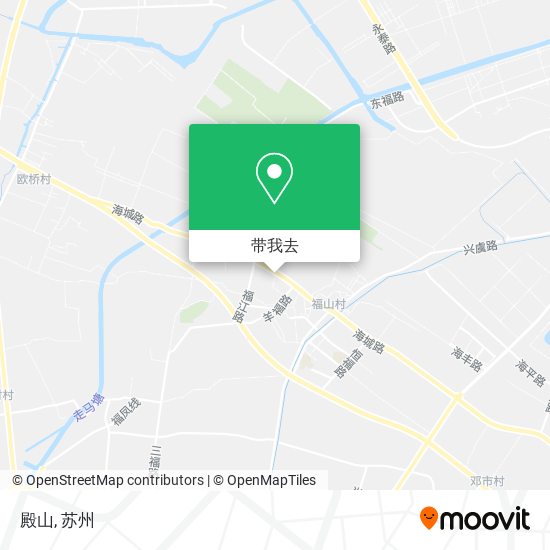 殿山地图