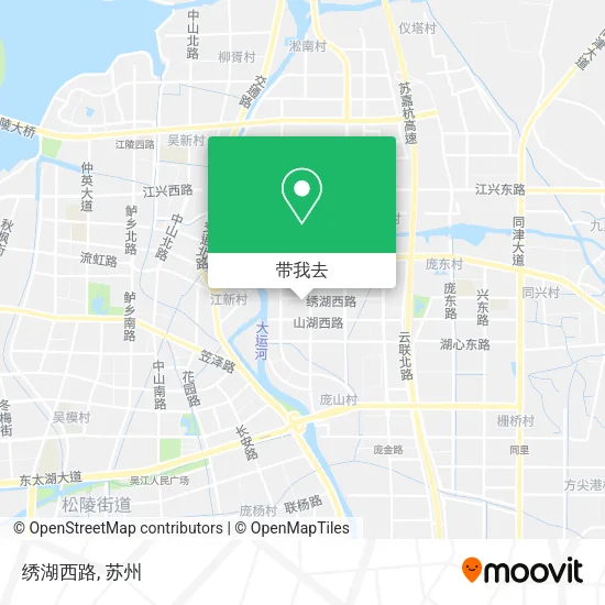 绣湖西路地图