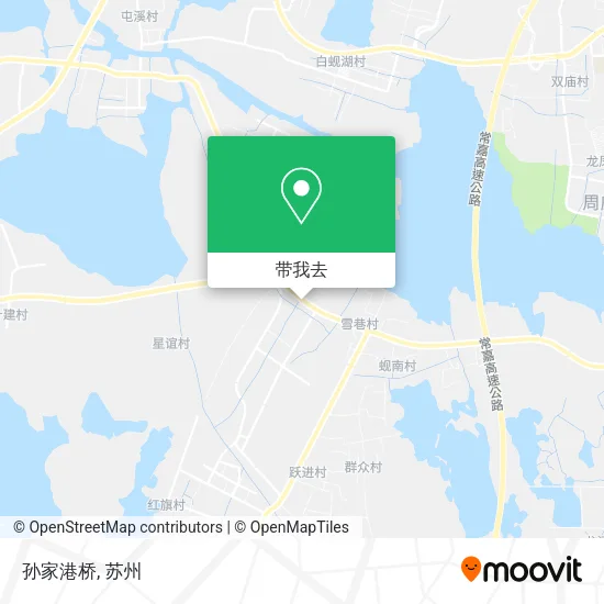 孙家港桥地图
