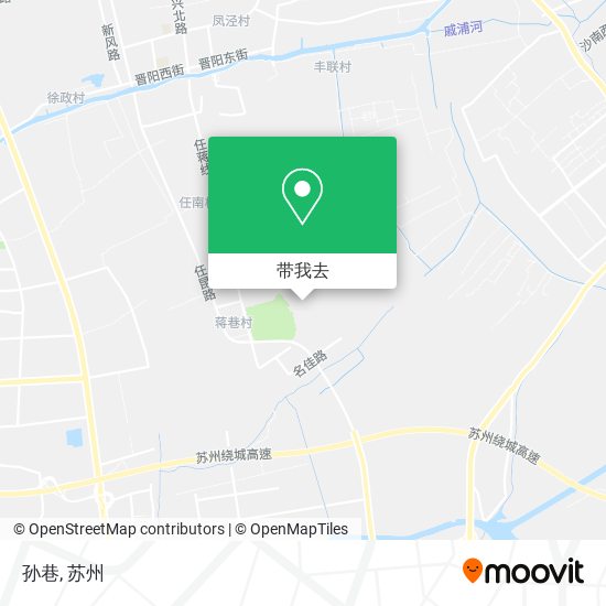 孙巷地图