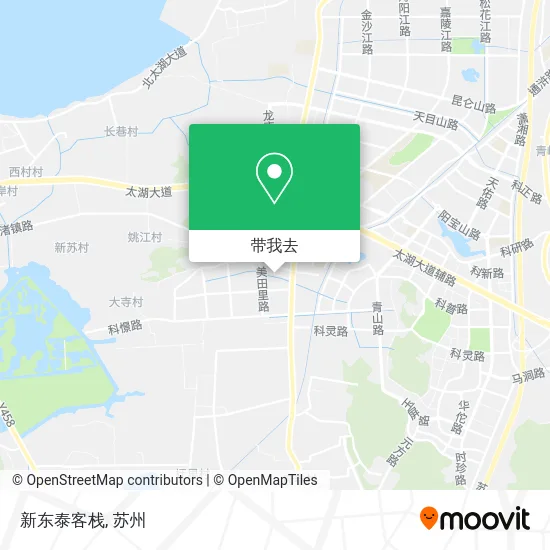 新东泰客栈地图