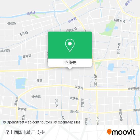 昆山同隆电镀厂地图