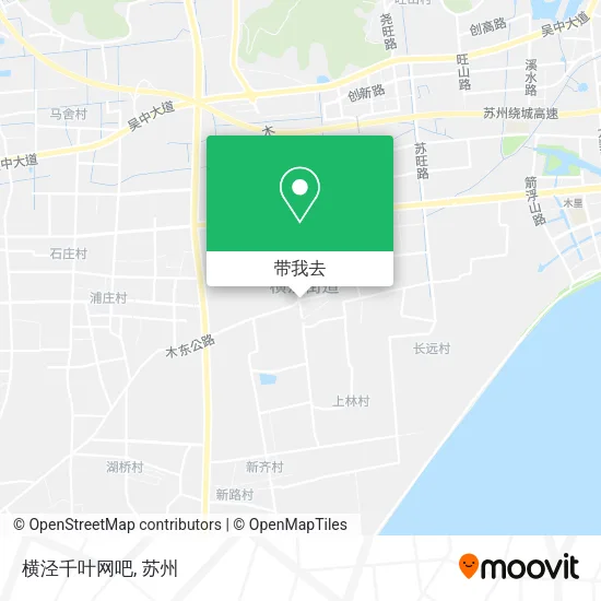 横泾千叶网吧地图