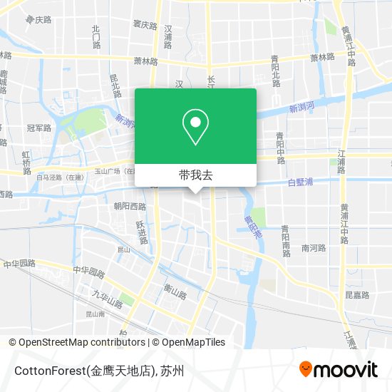 CottonForest(金鹰天地店)地图
