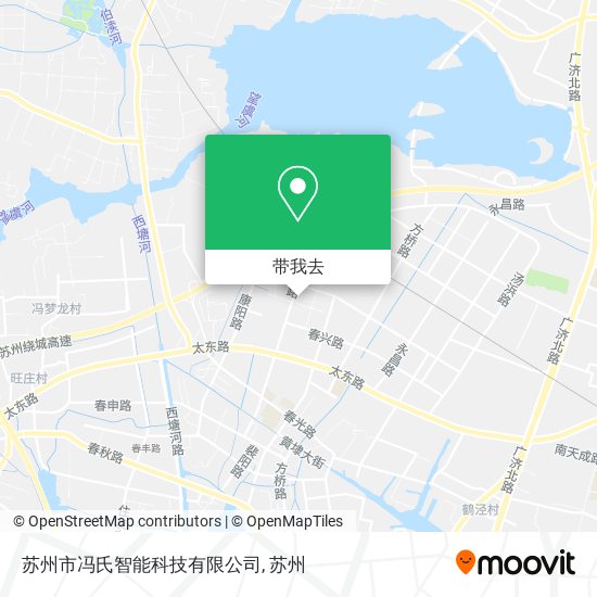 苏州市冯氏智能科技有限公司地图