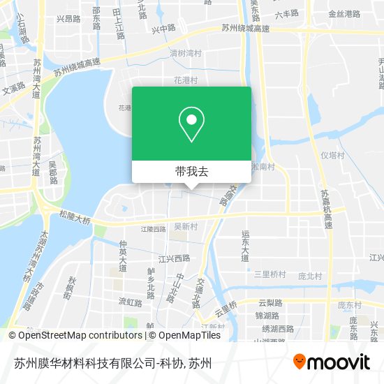 苏州膜华材料科技有限公司-科协地图