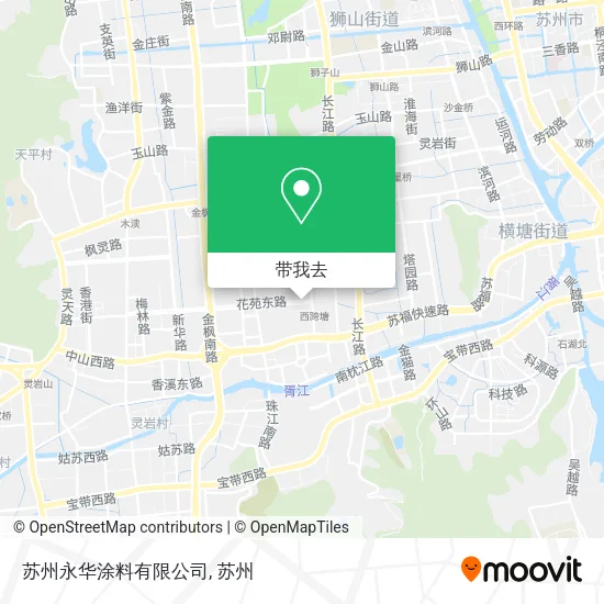苏州永华涂料有限公司地图