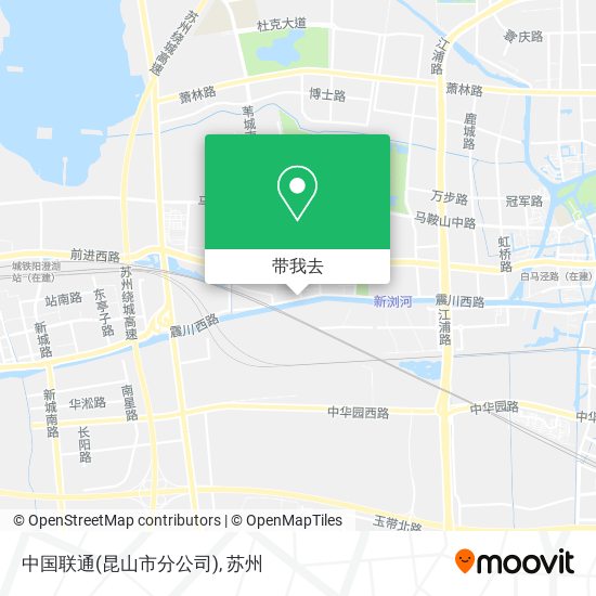 中国联通(昆山市分公司)地图
