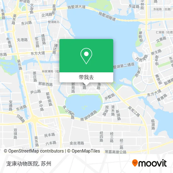 宠康动物医院地图