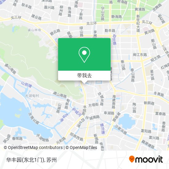 华丰园(东北1门)地图