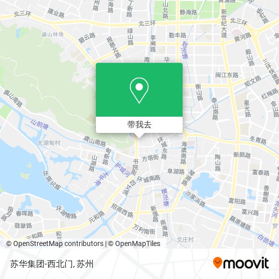 苏华集团-西北门地图