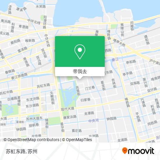 苏虹东路地图